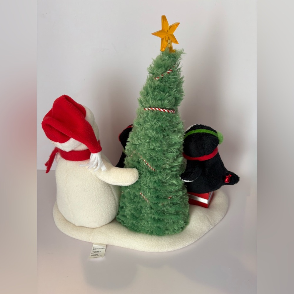 Hallmark Jingle Pals Very Merry Trio-2006-Singing Snowman and Two Penguins - Picture 3 of 5